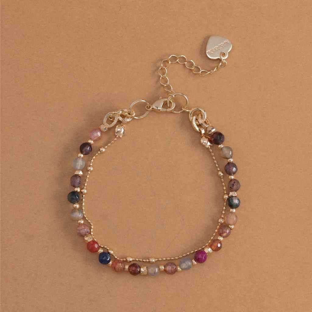 TOURMALINE-LUCKY CHARM BRACELETสร้อยข้อมือหินมงคล-หินทัวมารีน