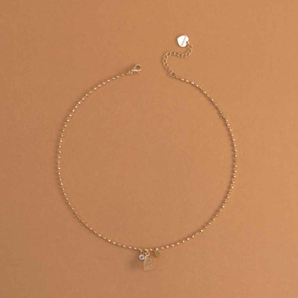 CITRINE - BIRTHSTONE PENDANT NECKLACE