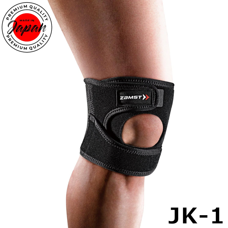 Zamst JK-1 (พยุงเข่าทั้งซ้ายและขวา) Basketball Volleyball Soccer Tennis Running Sports ของแท้ 100% ส่งตรงจากญี่ปุ่น
