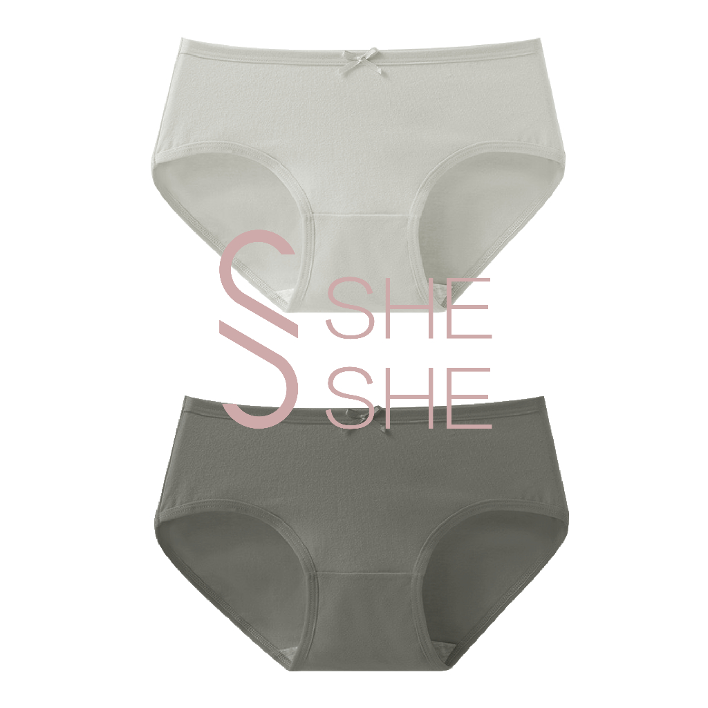 【sheshe】#P-004 ผ้าฝ้าย น่ารัก สไตล์ กางเกงในผู้หญิง ผ้านิ่ม สวมใส่สบาย หลายสไตล์