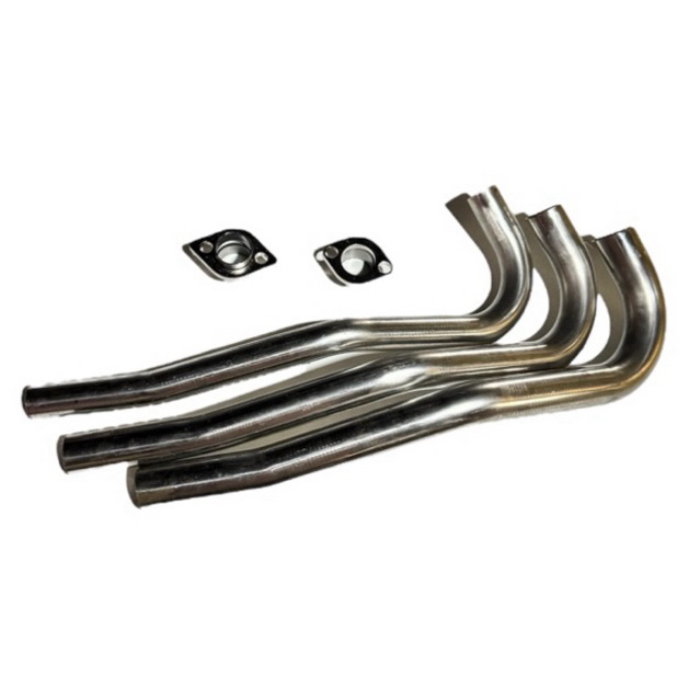 คอท่อ w125 3โค้ง (สแตนเลส304) หนา 1.2 มม.