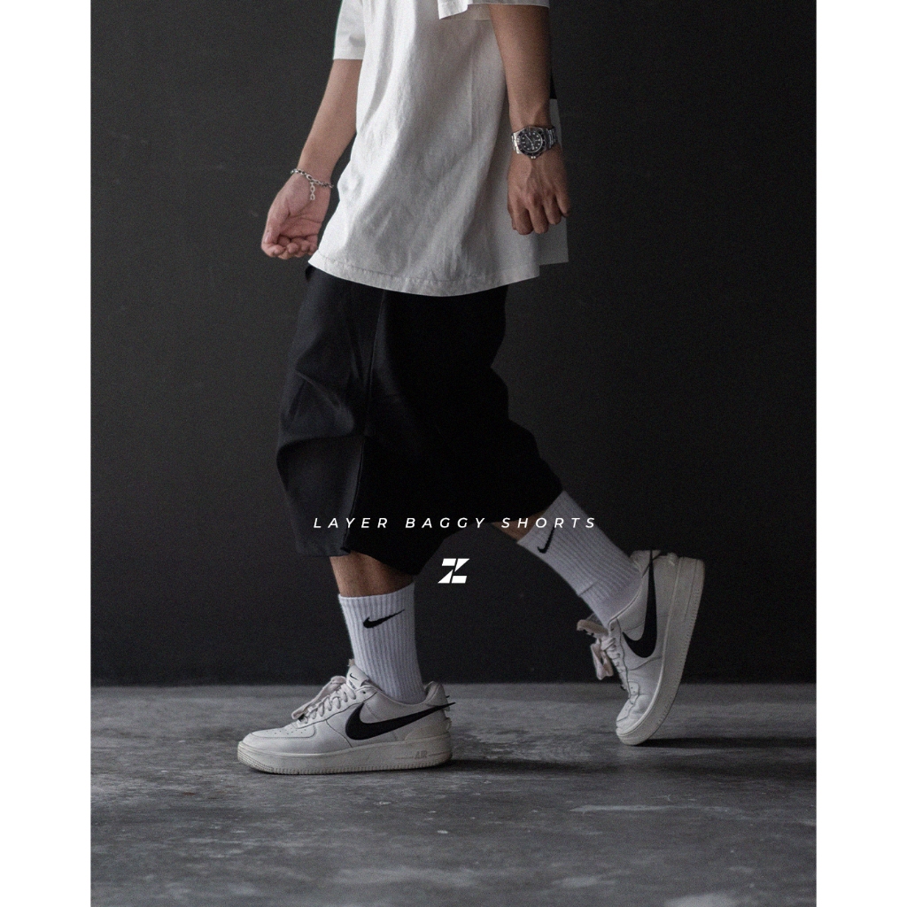 ZICO.BKK Layer Baggy Jorts