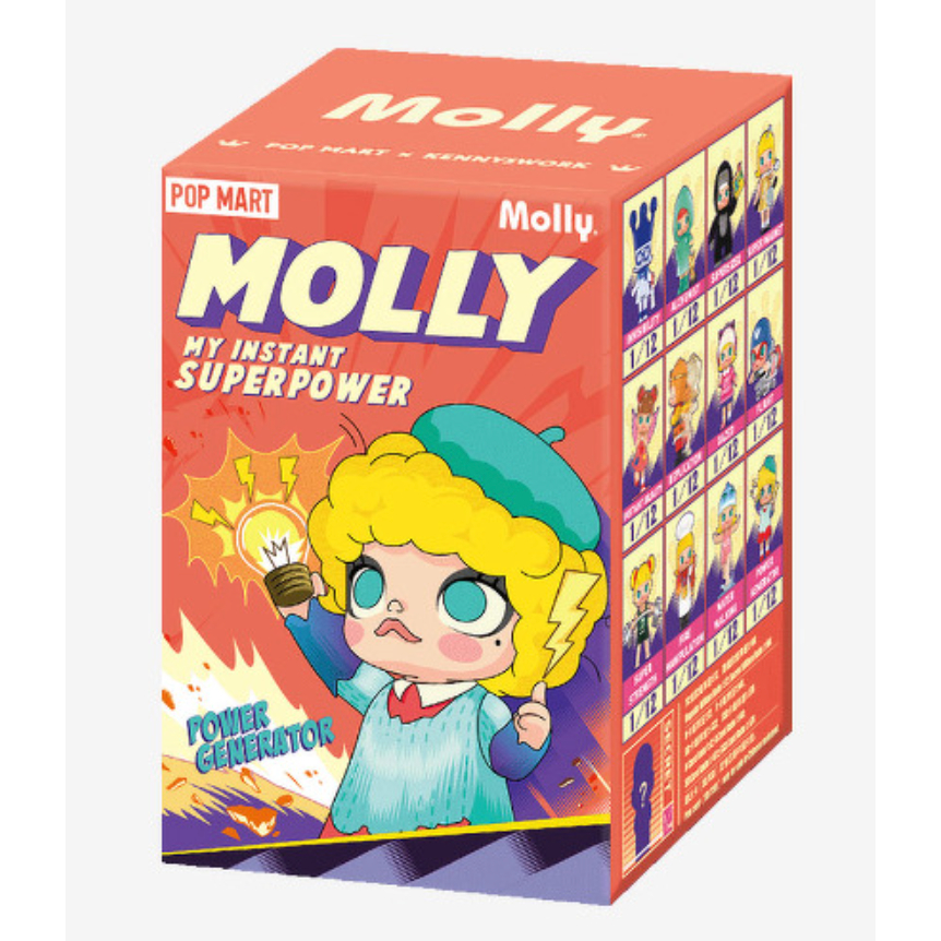 [ซื้อในไลฟ์โค้ดลด 100.-] Molly instant superpower POPMART