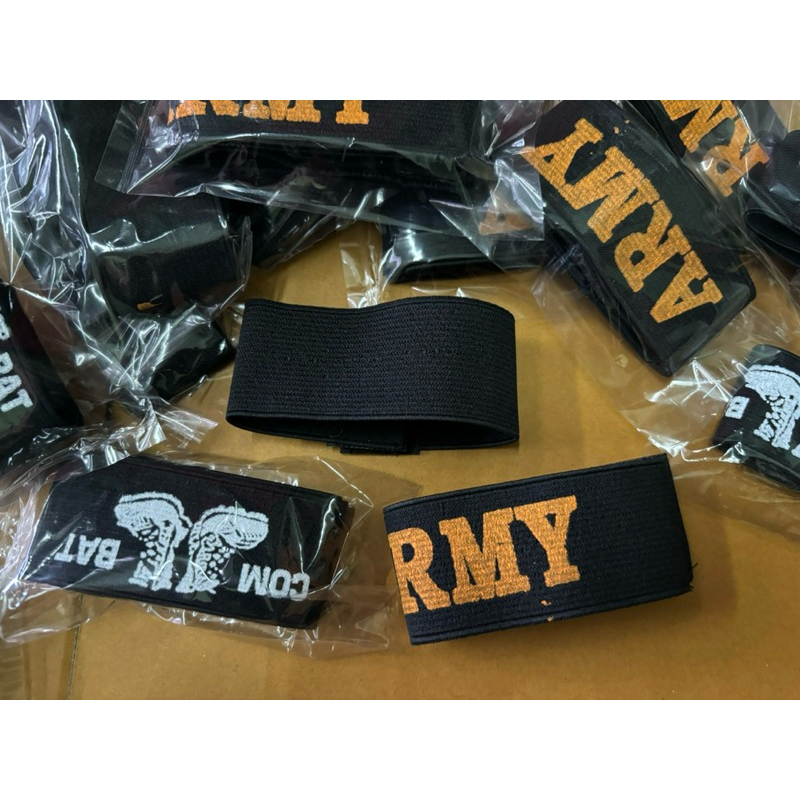 ยางรัดท็อป Armyรัดขากางเกง รด.(ขายเป็นคู่)