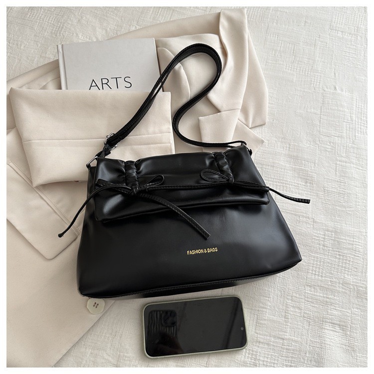 BAG-BSR🍑กระเป๋าแฟชั่นสไตล์เกาหลี ใบเล็กน่ารัก กระเป๋าสะพายข้าง สีพาสเทล ใส่ของได้เยอะ แต่งโบว์น่ารัก 🍑