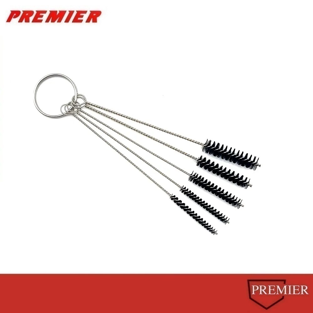 ชุด 5ชิ้น แปรงทำความสะอาดกาพ่นสี Spray Gun Paint Brush 5pc