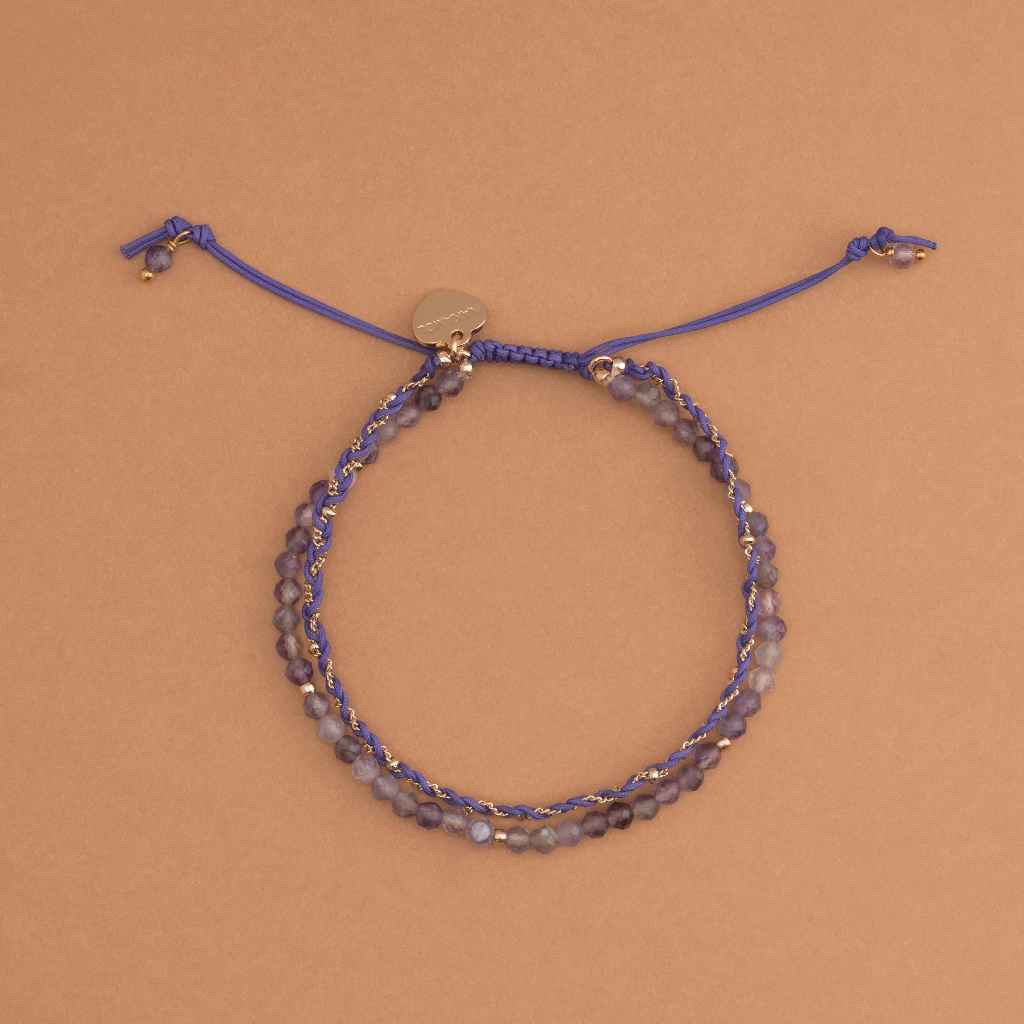 AMETHYST-LUCKY STONE BRACELETS