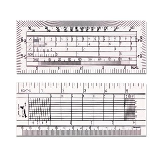 ไม้โปรแทรกเตอร์ ไม้โปร รุ่น AIRPLANE (เครื่องบิน) สีขาว ขนาด 6 นิ้ว / 14 cm. ( 1 อัน )