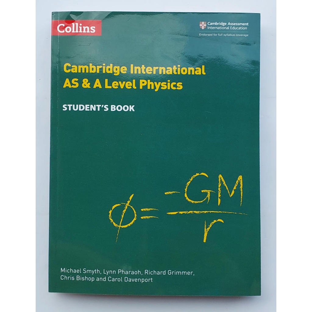 หนังสือ แบบเรียน ฟิสิกส์ ภาษาอังกฤษ Cambridge International AS & A Level Physics STUDENT'S BOOK 712Page