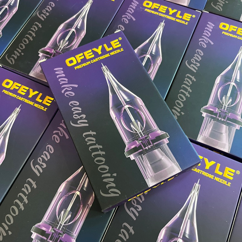 เข็มสัก OFEYLE เข็มสักถาวร เข็มคุณภาพดี ใช้แล้วทิ้ง 10 ชิ้น ต่อกล่อง (ส่งภายใน 24 ชั่วโมงต่อวัน)