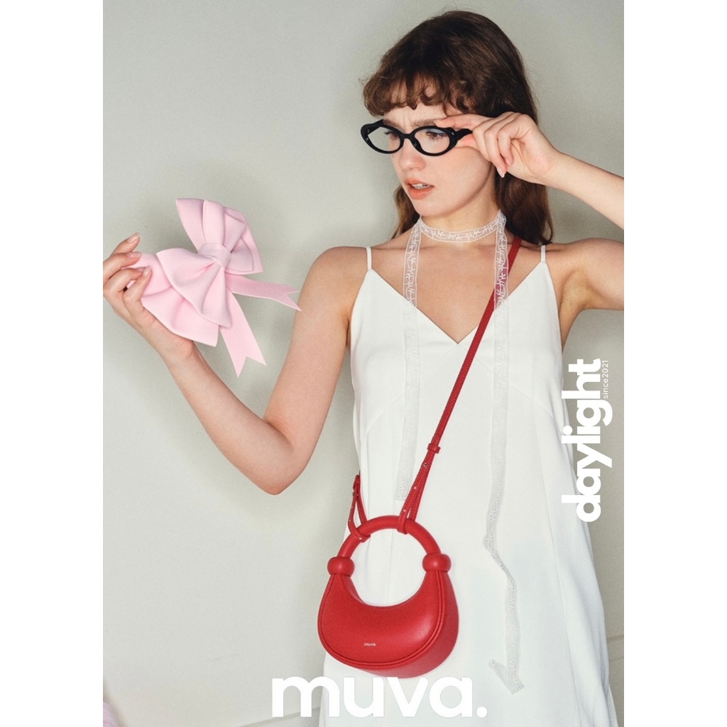 muva bag | luna handle bag กระเป๋าถือหนังแท้