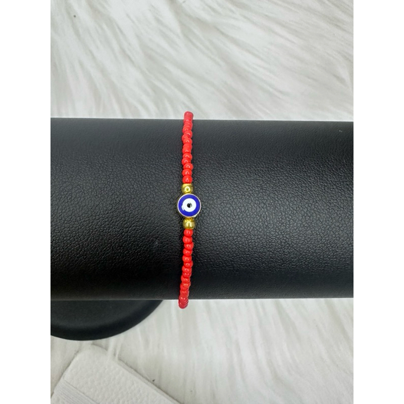 📌มูมาแล้ว  สร้อยข้อมือ Evil Eye 🧿 เครื่องรางของแท้จากตุรกี สายโซ่ปรับขนาดได้ - รูปที่ 3