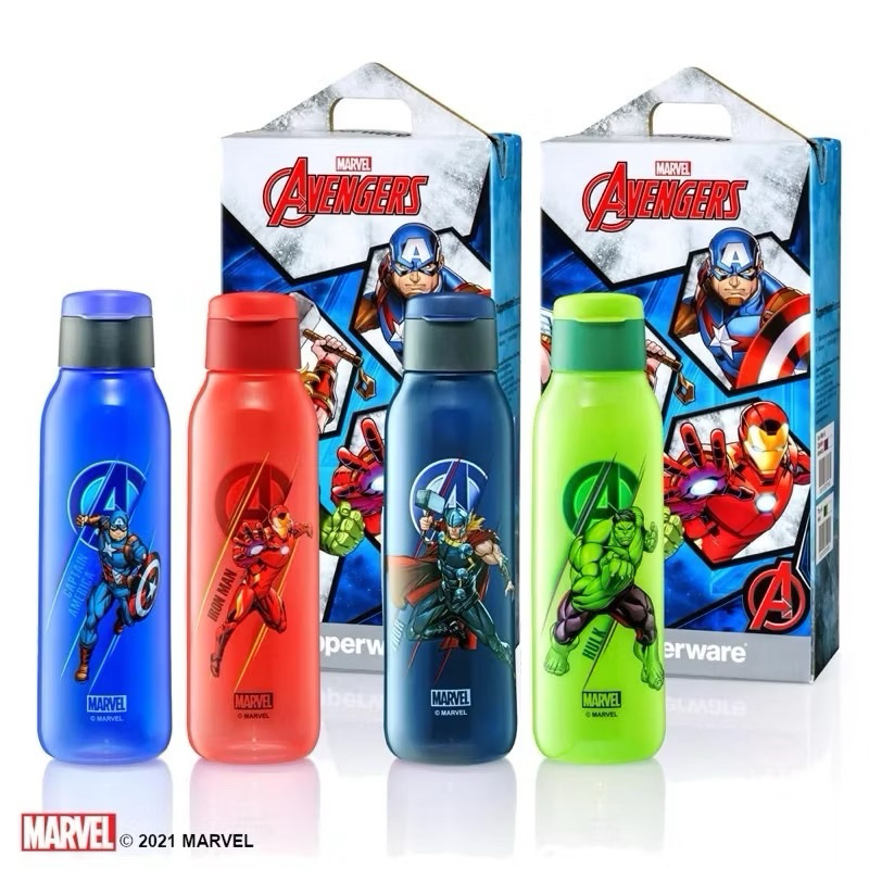 Tupperware รุ่น ขวดน้ำ ลาย Adventure 750 ml. ฝาปิดสนิท ไม่หกซึม