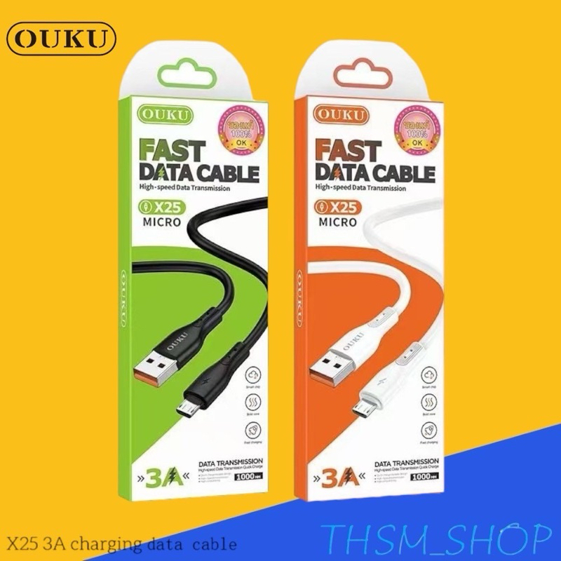 OUKU X25 สายชาร์จโทรศัพท์