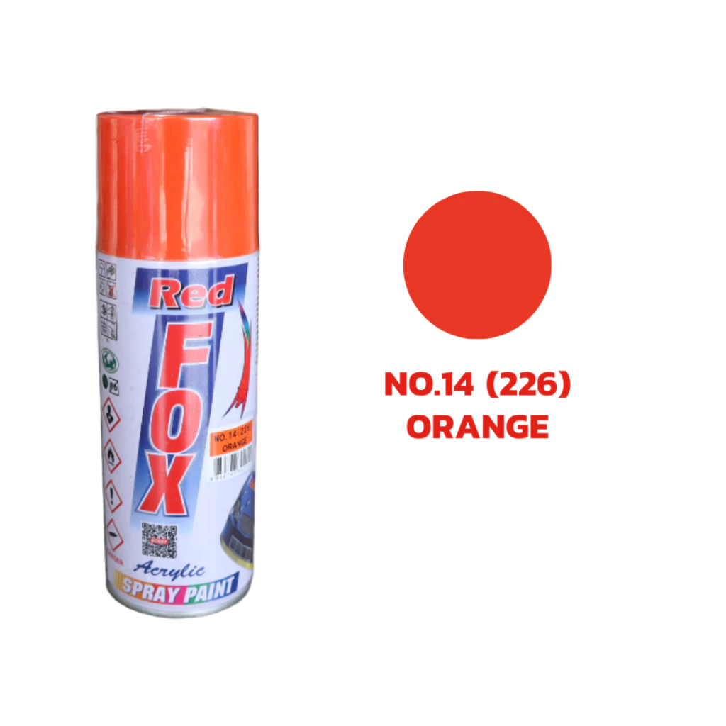 Red FOX BOSNY สีสเปรย์ พ่นรองพื้น กันสนิม มีส่วนผสมของสารอะคริลิค แท้ 100% ขนาด 400 cc thumbnail 8