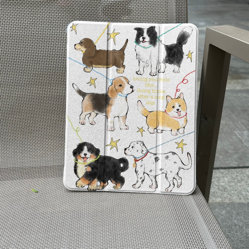 พร้อมส่ง เคสไอแพด ดัชชุนด์ Gen10 Pro11 2024 Air6 11 Air5/4 Gen9/8/7น่ารัก เคสipad Gen6/5 Air3 mini7