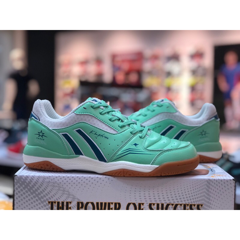 ( สินค้าลิขสิทธิ์แท้ 100 % ) PfS2K2 รองเท้าฟุตซอล Pan kingdom ตัวท๊อป