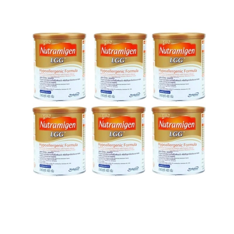 (ยกลัง 6 กป.) Nutramigen LGG ขนาด 400กรัม