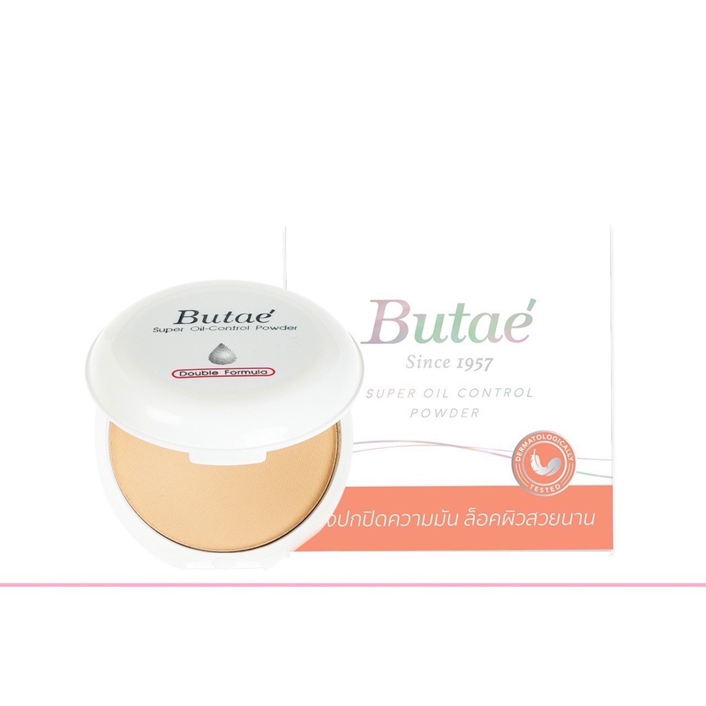 Butae Super Oil Control Powder 13g บูเต้ ซุปเปอร์ ออยล์ คอนโทรล แป้ง (1 ตลับ)