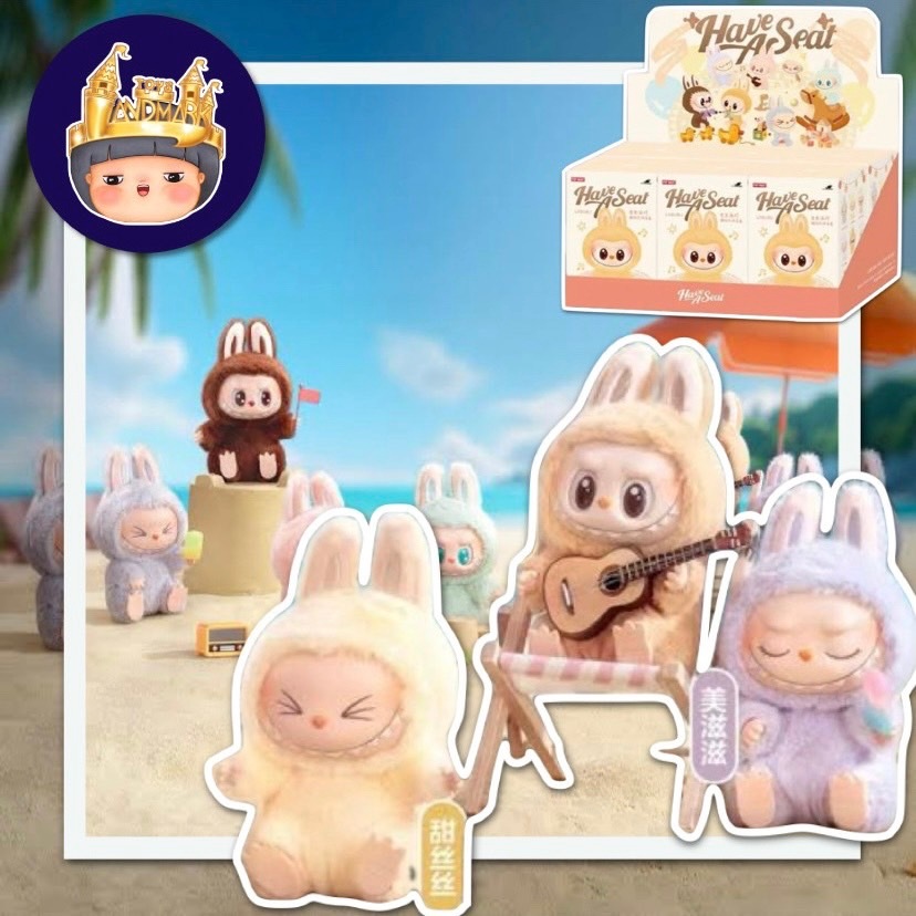 [จุ่ม/พร้อมส่ง] Labubu Have a Seat