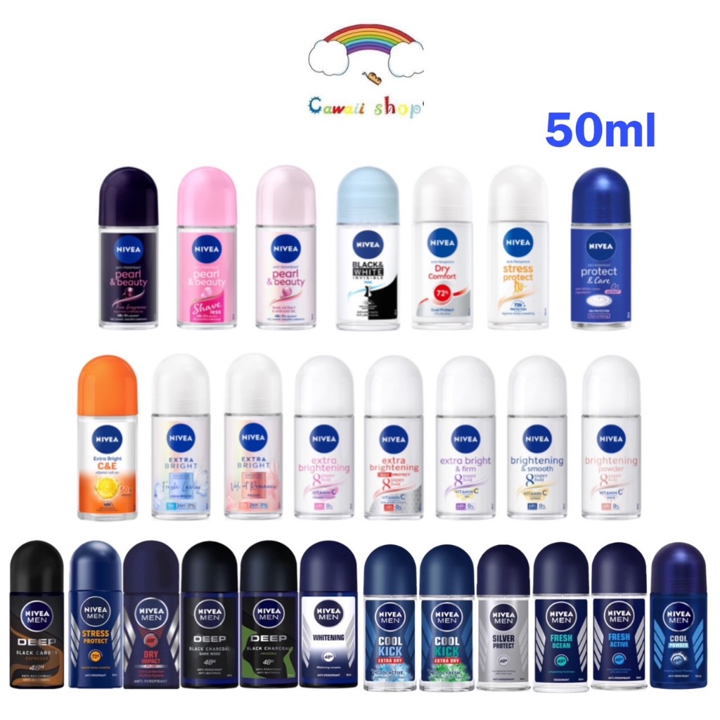 ์NIVEA นีเวีย โรลออน ระงับกลิ่นกาย ขนาด 50 มล.