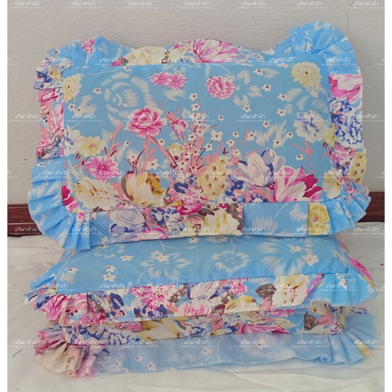 ปลอกหมอนขิด  ขนาดกว้าง 20   ซม. สูง10  ซม ยาว 35 ซม มีสีหลายให้เลือก ราคาถูก - รูปที่ 2