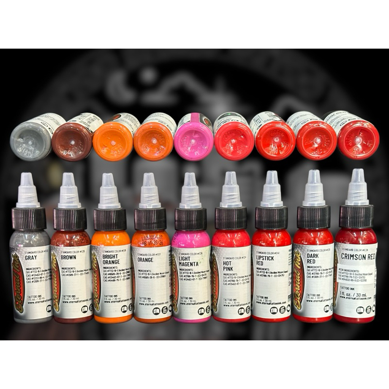 หมึกสักลาย สีสักeternal tattoo ink