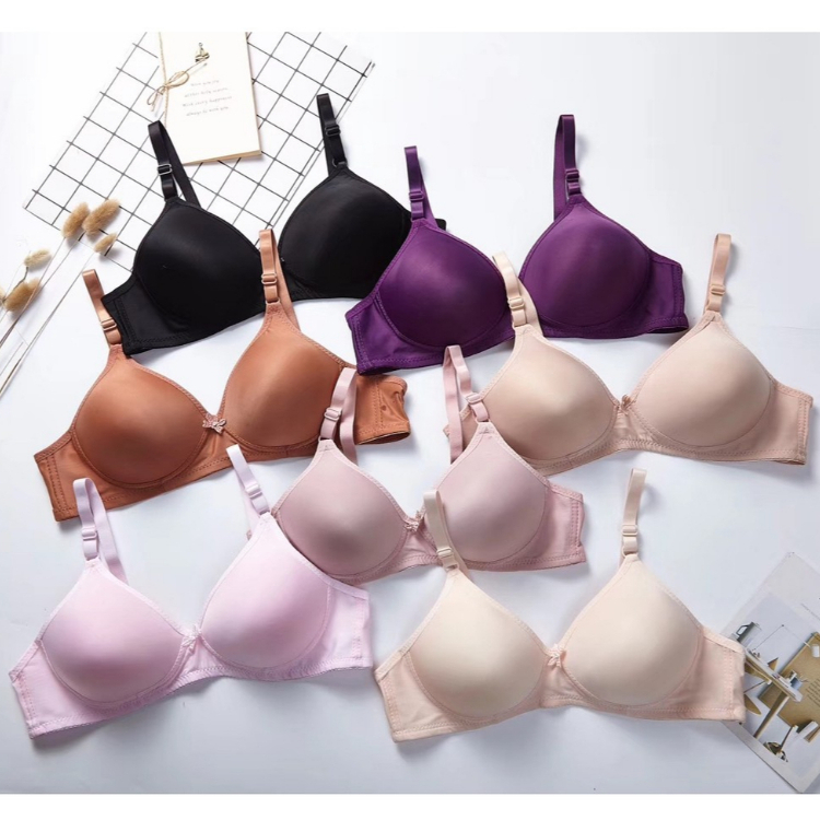 168-👙👙👙เสื้อในเก็บทรงไร้โครง..นิ่มน่าใส่.ทรงใหญ่size 🌈36-38-40-42👍