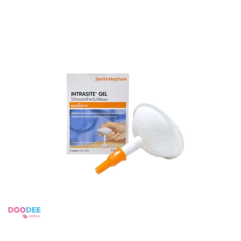 INTRASITE Gel 25 g เจลทาแผลกดทับ เจลทาแผลกดทับ ทั้งแผลตื้น แผลลึก และแผลเป็นโพรง 25 g