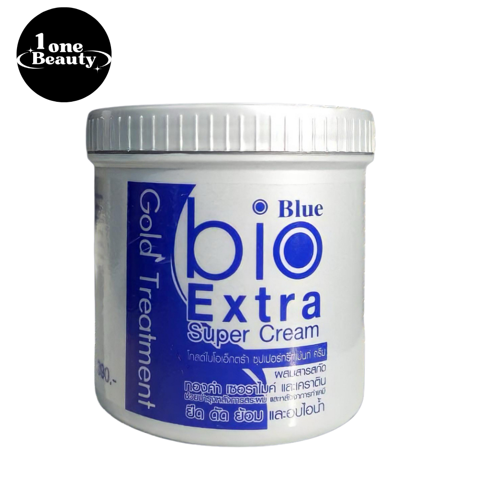 ทรีทเม้นท์ ไบโอบลู Bio Keratin MARTINA ทรีทเมนท์บำรุง ฟื้นฟูผมเสีย กลิ่นหอมมาก 500ml.ของแท้ X PB