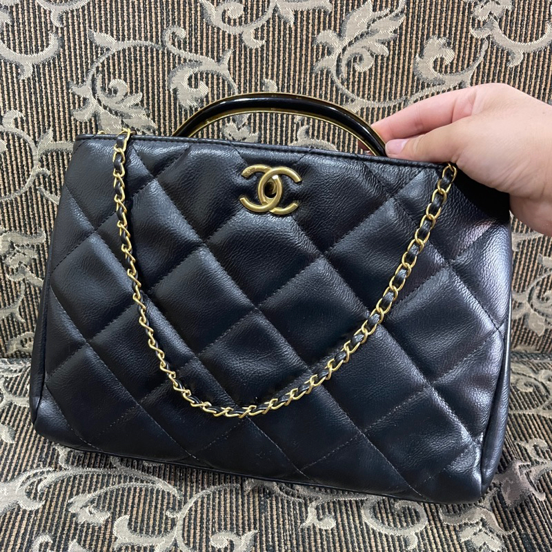 กระเป๋า🖤ชาแนล vintage shoulder bag CHANEL CHA