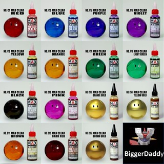 MAX COLOR Clear SERIES  สีผสมสำเร็จพร้อมใช้งาน