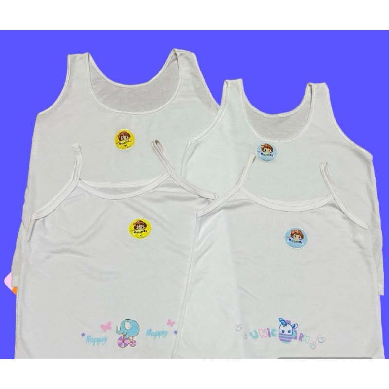 เสื้อกล้าม/สายเดี่ยวเด็กหญิง 2-8 ปี F และ XL