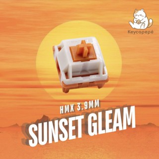 HMX Sunset Gleam 3.9 V2 linear switch (10ชิ้น) pre lubed สวิ…