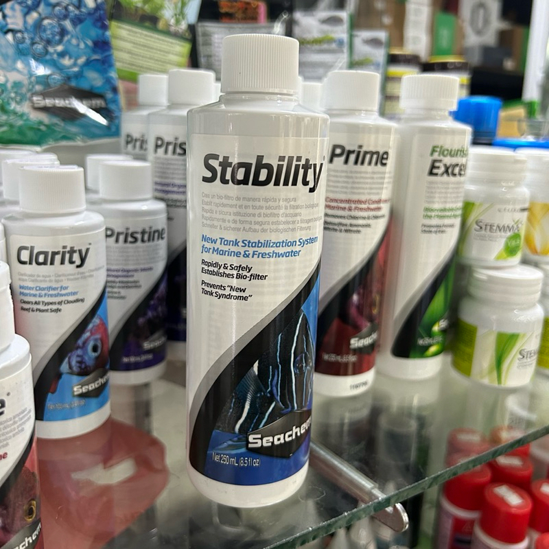 Seachem Stability 50/100/250 ml แบคทีเรีย ชนิด น้ำ สามารถทำให้ระบบแบคทีเรียตู้ปลาเซตตัวได้อย่างรวดเร็ว

<p>“><center></p>
<h4></h4>
<p><p><font color=