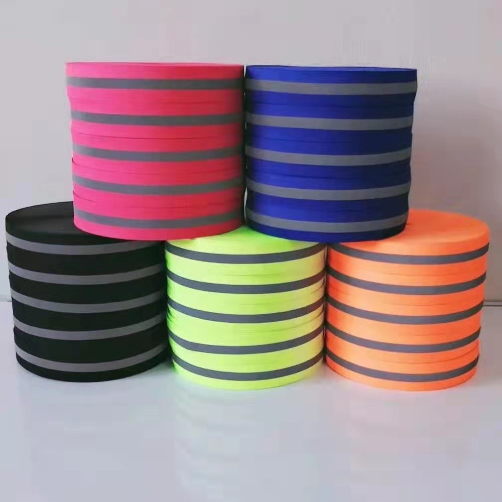 แถบผ้าสะท้อนแสงคาดแถบสะท้อนแสงสีเงิน 1/1.5/2 นิ้ว สีส้ม,สีเขียว แบ่งขาย เหมาะสำหรับใช้เย็บติด ชุดยูนิฟอร์ม เสื้่อเซฟตี้ ราคา ถูกที่สุด ดีลบีเคเค แกลเลอรีภาพที่ 7