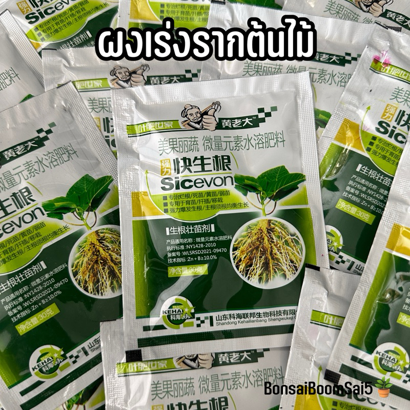 *พร้อมส่งจากไทย* ผงเร่งราก ขนาดบรรจุ 30กรัม