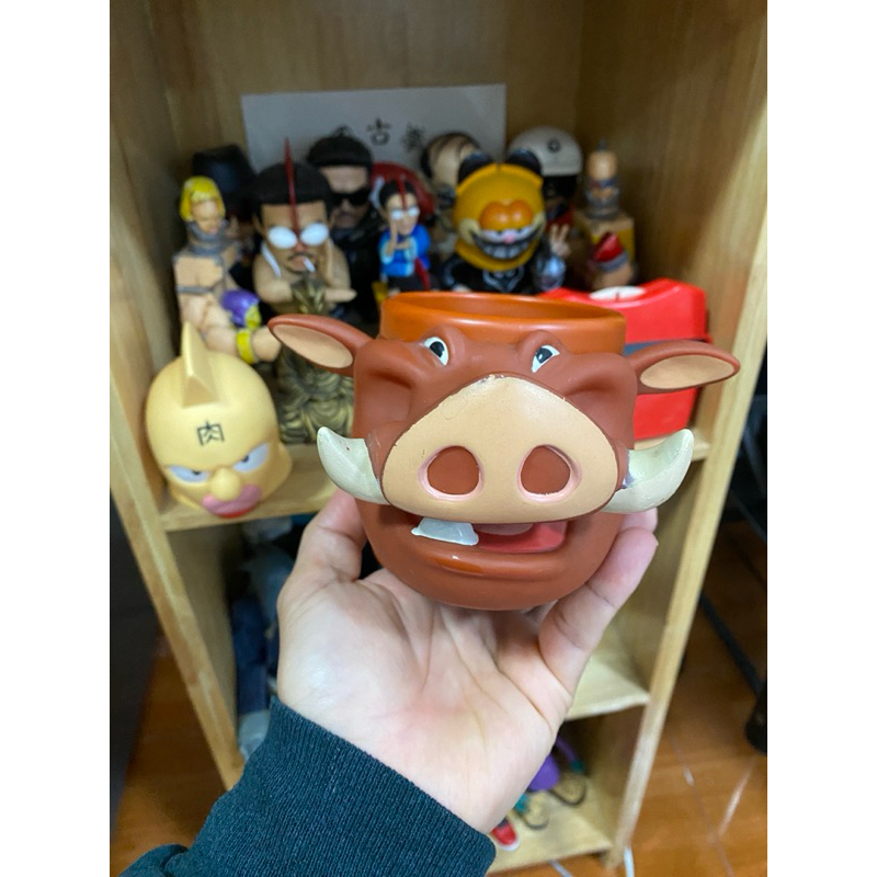 ของเล่น ของสะสม แก้วน้ำ Vintage  Lion King Mug 1992 ราคา 500บาท