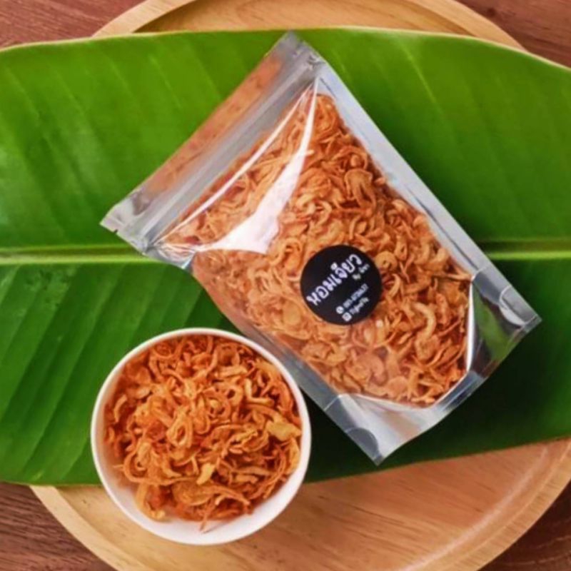 หอมเจียว byนิชา กรอบ รสหวานธรรมชาติ ขนาด50กรัม/150กรัม
