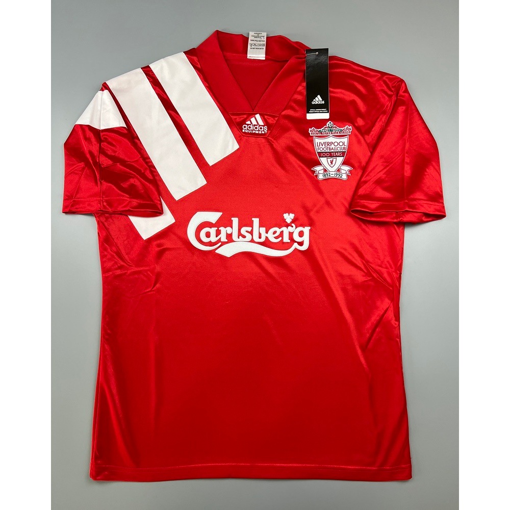 SALE !!! เสื้อบอล ย้อนยุค ลิเว่อร์พูล เหย้า 1992  Retro Liverpool Home Cecat