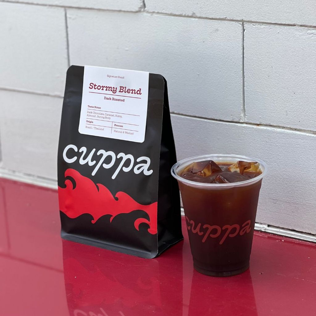 Cuppa Coffee เมล็ดกาแฟ Stormy Blend คั่วเข้ม ขนาด 200กรัม (Brazil x Thailand) ราคา ถูกที่สุด ดีลบีเคเค แกลเลอรีภาพที่ 4