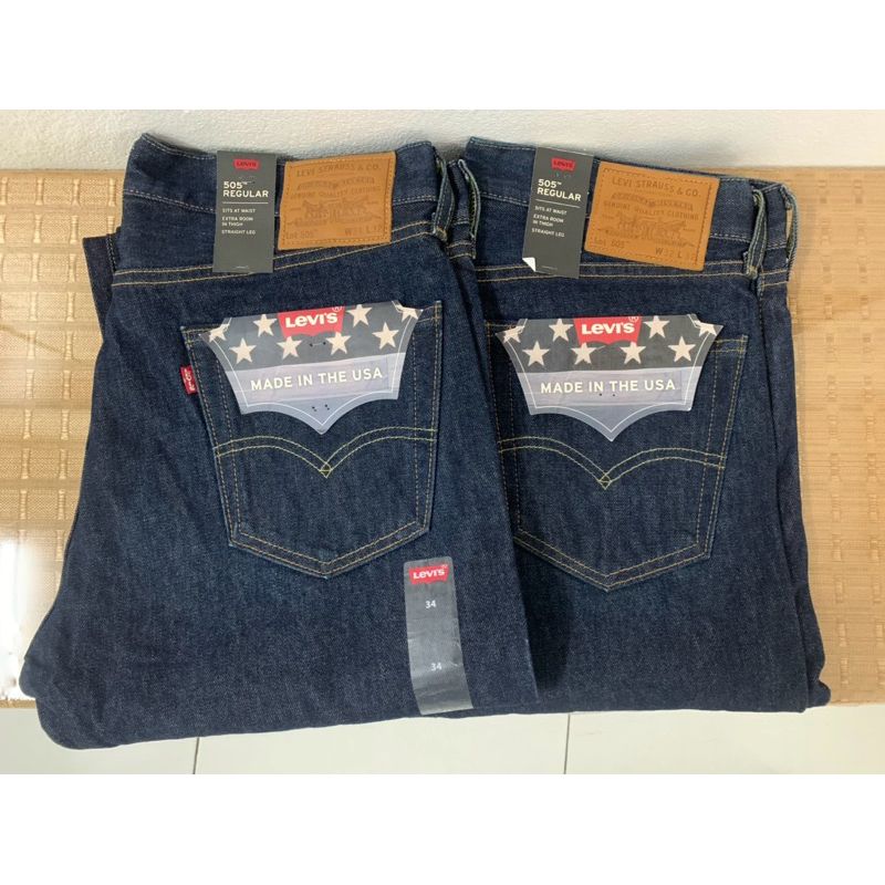 Levi’s 505 premium bigE ริมแดง made in USA 🇺🇸