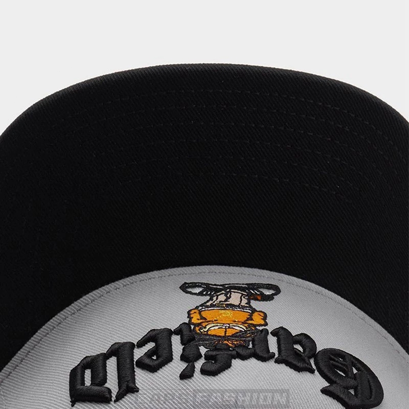 หมวกเบสบอล สไตล์ฮิปฮอป ลายการ์ฟิลด์ งานปัก Cayler&Sons ปรับขนาดได้ เหมาะสำหรับผู้ใหญ่ ชาย หญิง เหมาะสำหรับ 4 ฤดูกาล - รูปที่ 4