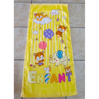 💕Enfant (อองฟองต์) ผ้าเช็ดผม ขนาด 15x30 นิ้ว สินค้าหลุดQC ตำหนิ