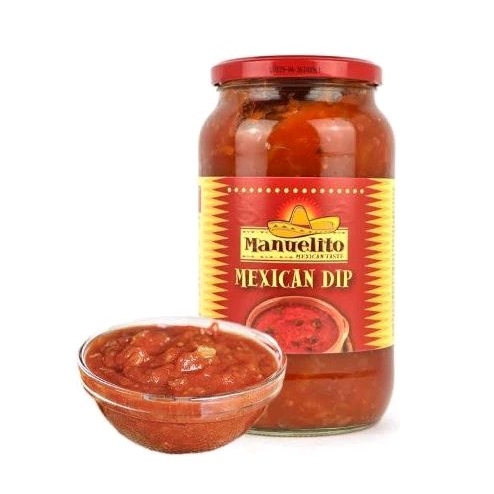 Manuelito Mexican Dip 1050g BBF:01/08/24  มานูลิโต เม็กซิกัน ดิป ซอสเม็กซิกันสำหรับจิ้ม 1050กรัม
