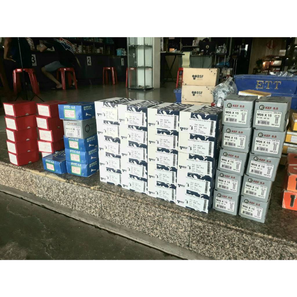 สกรูเกลียวปล่อย สีรุ้ง #8x5/8 T (ราคายกกล่อง 1,000 ตัว) เบอร์ #8x5/8T สกรูเกลียวปล่อยหัวร่มสีรุ้ง ยี้ห้อ TPC ประแจแฉก - รูปที่ 7