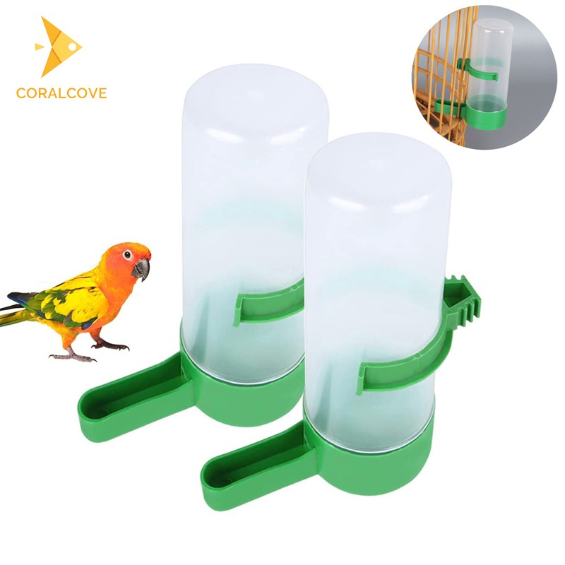 coralcoveshop ที่ให้อาหารนก ที่ให้น้ำนก ขวดอาหารนก หลอดน้ำนก เครื่องให้อาหารนก อุปกรณ์กรงนก