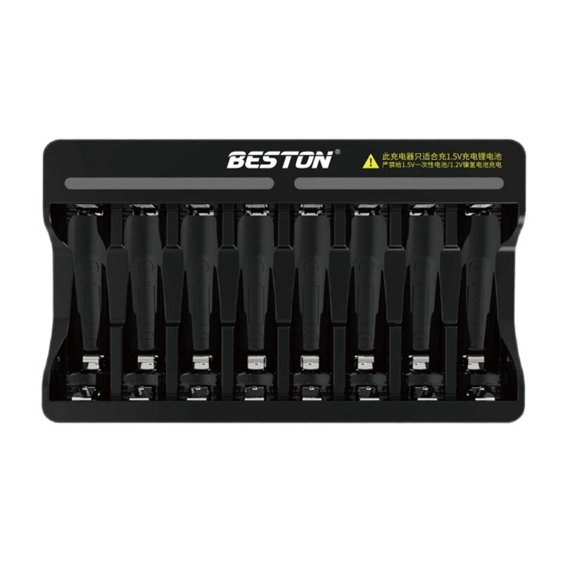BESTON ถ่านชาร์จ Li-ion BST-M7012 1.5V Li-ion Battery Charger  ชาร์จ AA และ AAA ได้สูงสุดถึง 8 ก้อน
