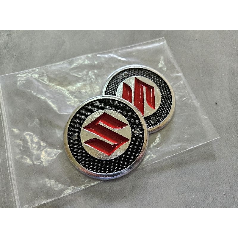 โลโก้ ข้างถังน้ำมัน งานใหม่ Suzuki K125 M2 มาร์ค2 1คู่