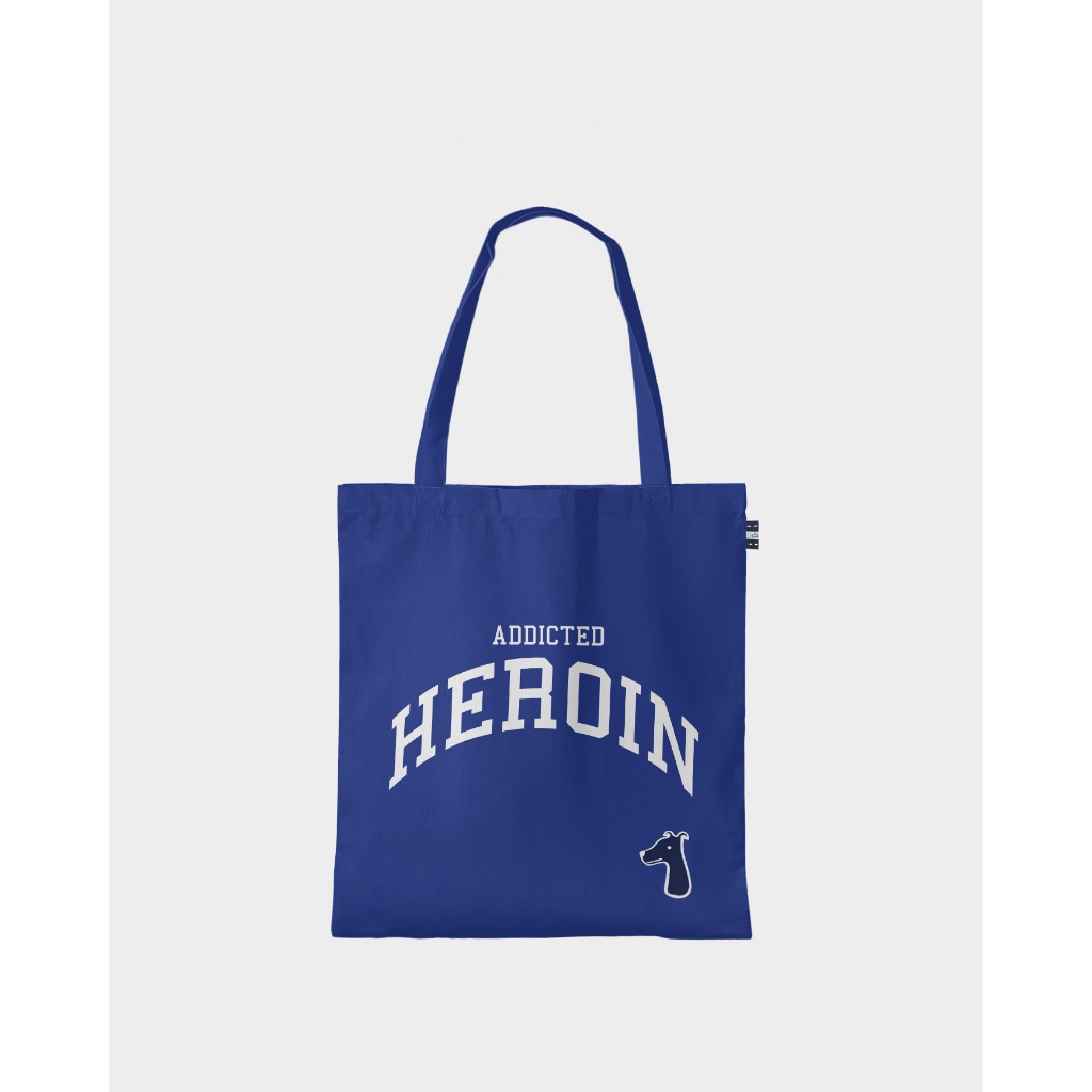 A24 ADDICTED HEROIN TOTE BAG (กระเป๋าผ้าช้อปปิ้งแบค)